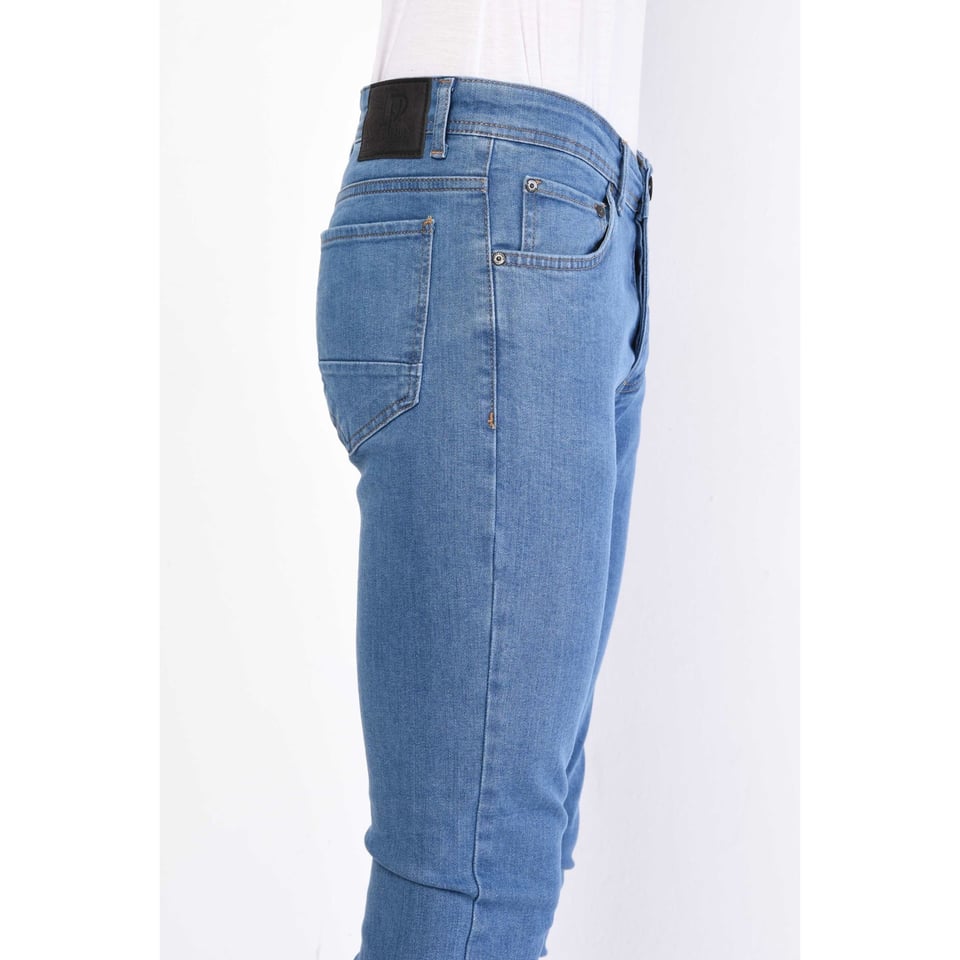 Heren Slim Fit Klassieke Spijkerbroek - DP/S-55 NW - Blauw