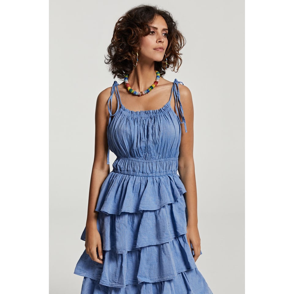 Devotion Tirquaz Dress - Blue