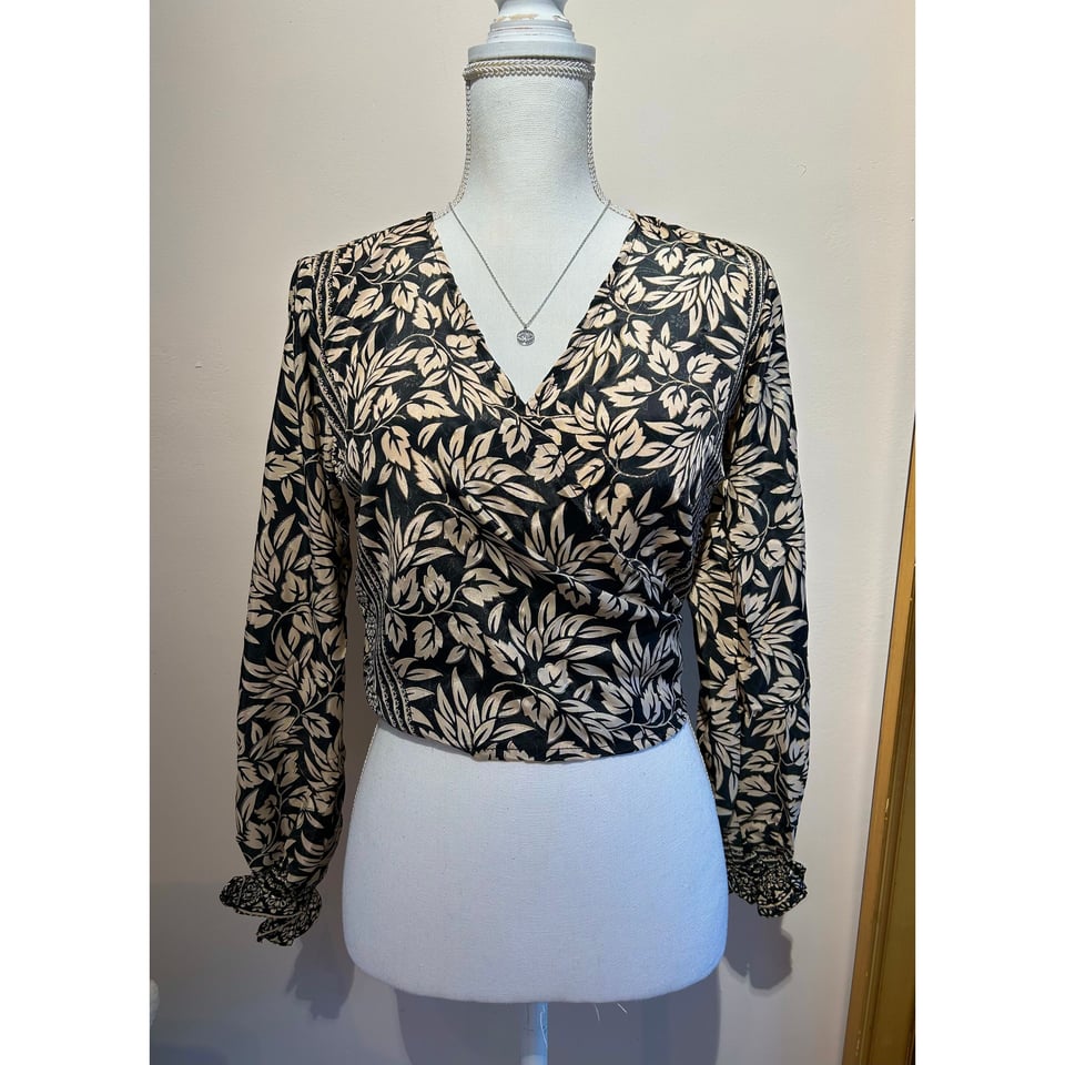Barca boho overslag Blouse
