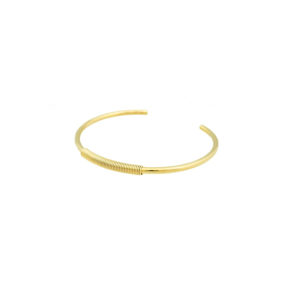 Bandhu Spiral Bracelet - Gold