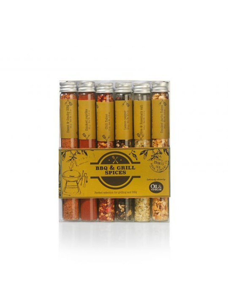 BBQ & Grill Spices giftset 6 stuks