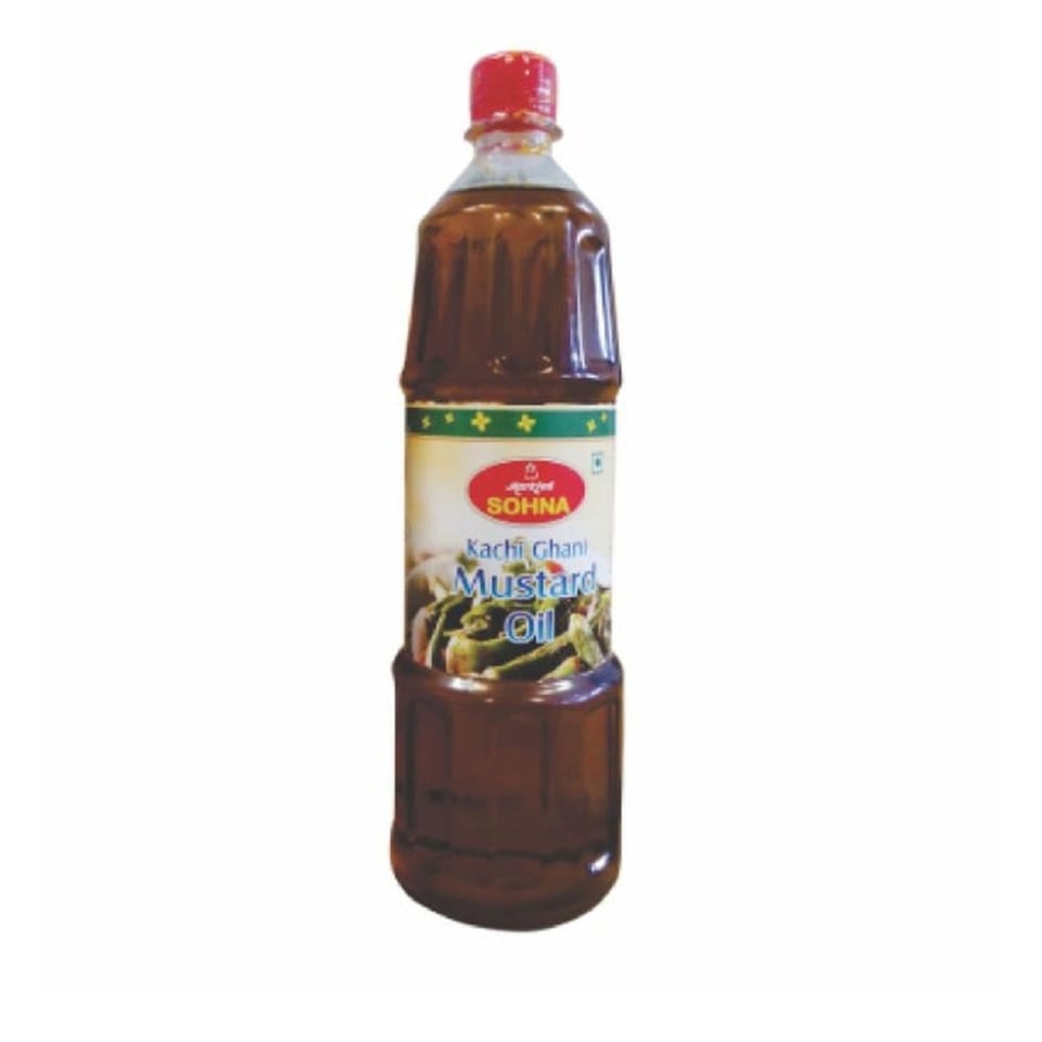 Sohna Kachi Ghani Mustard Oil 1Ltr