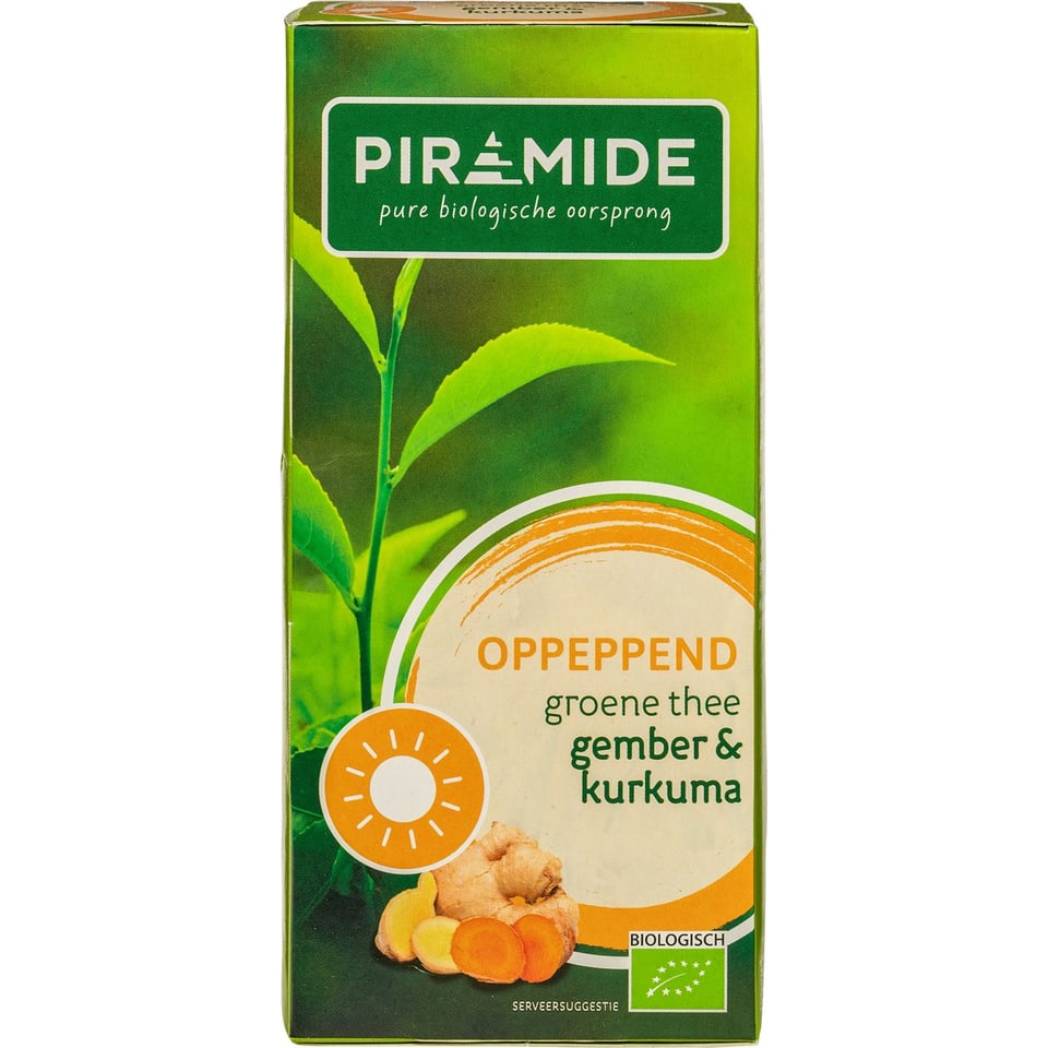 Groene Thee Oppeppend (Gember & Kurkuma)