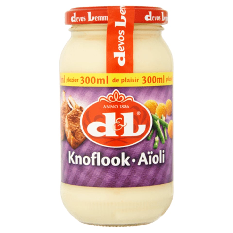 D&L Knoflook Aioli Saus