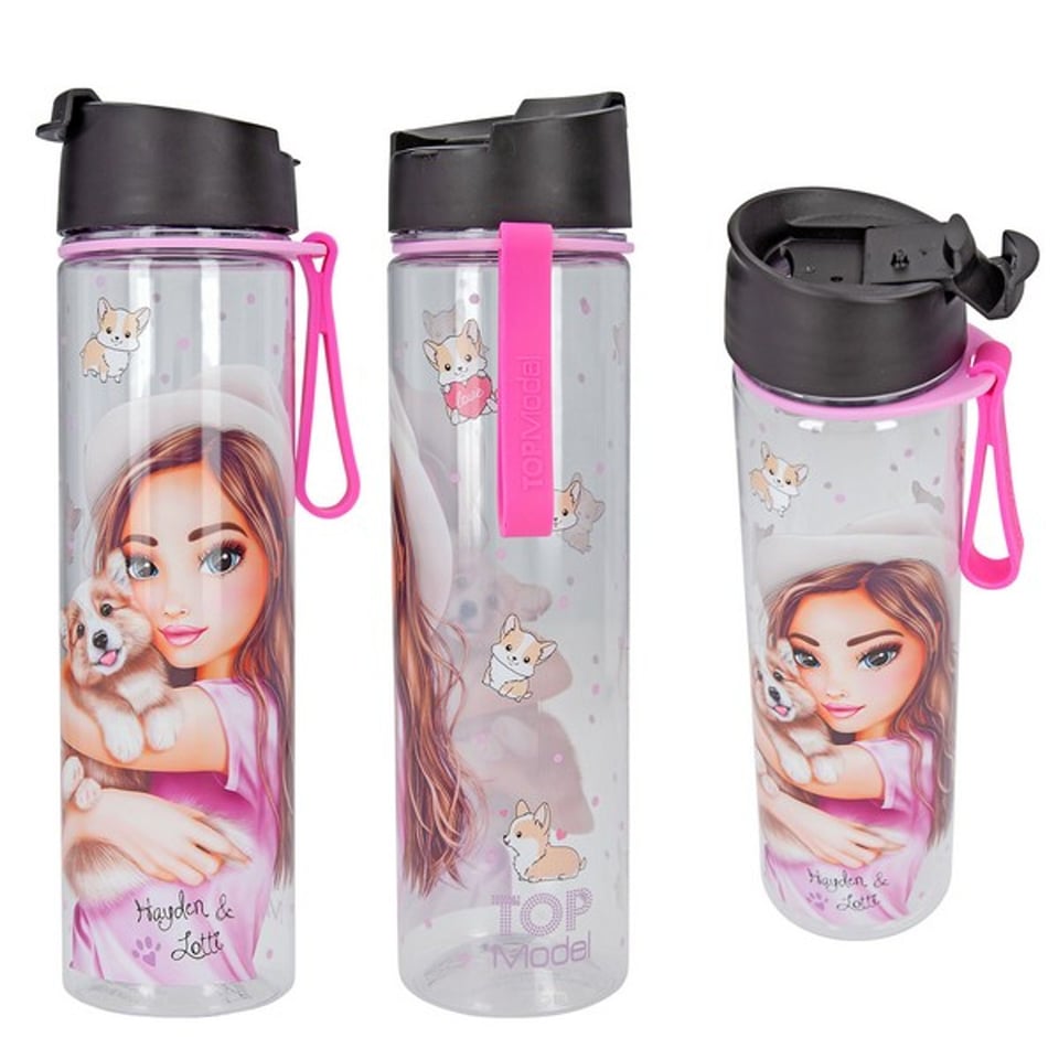 TOPModel Drinkfles Corgi