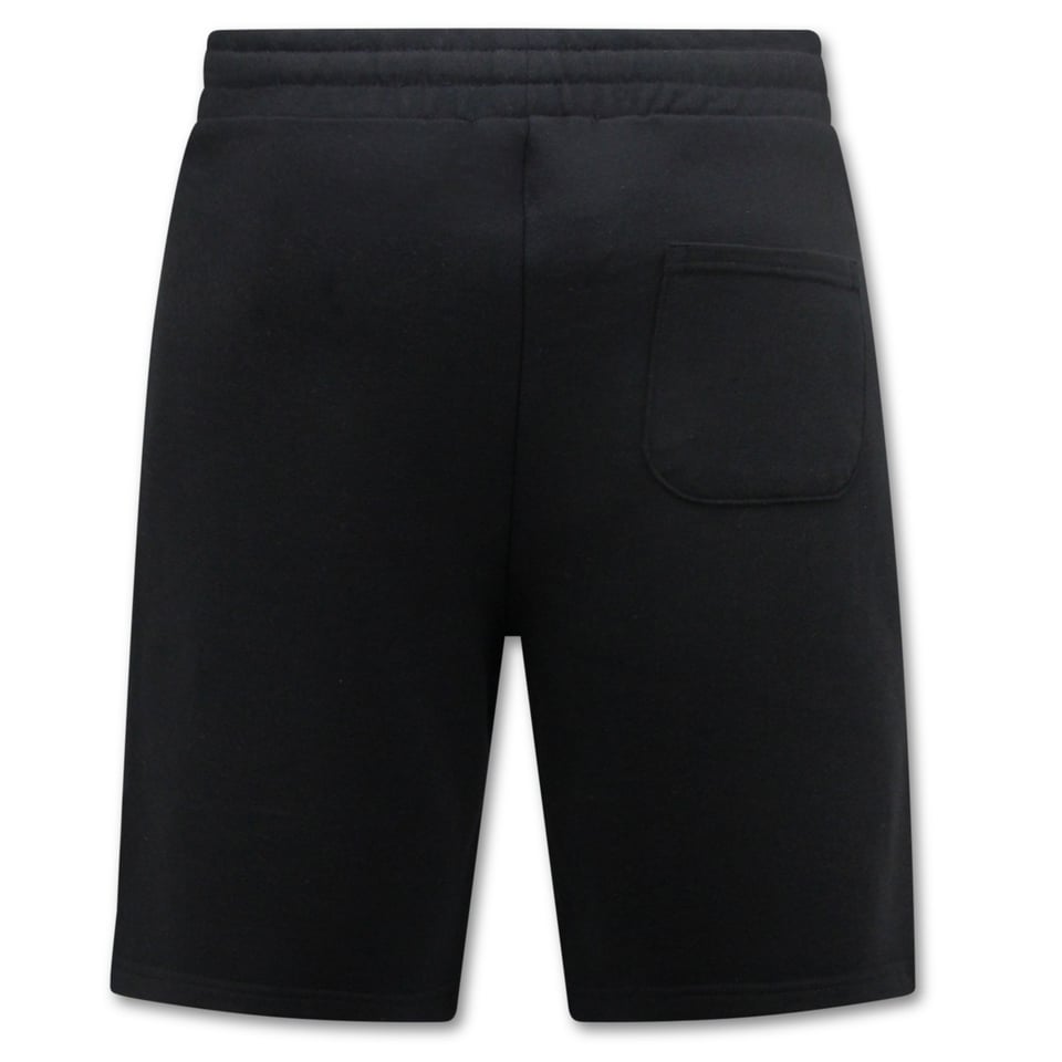 Hoodie Heren - Sweat Short Heren - SET - Zwart