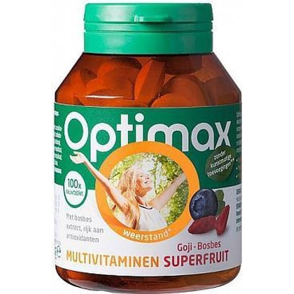 Optimax superfr.goji-Bosbes * 100 St