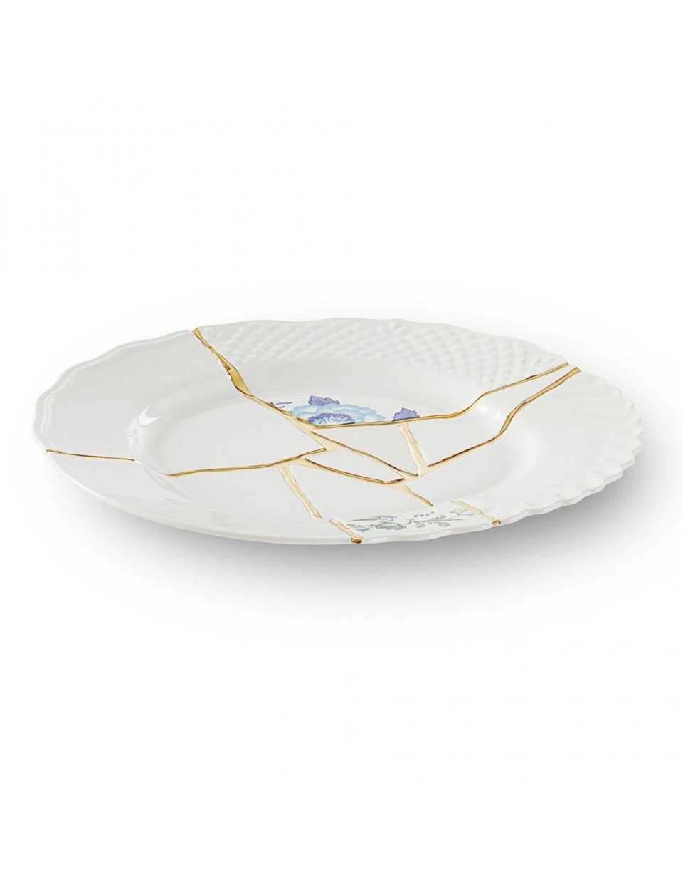 Kintsugi Dinerbord Blue