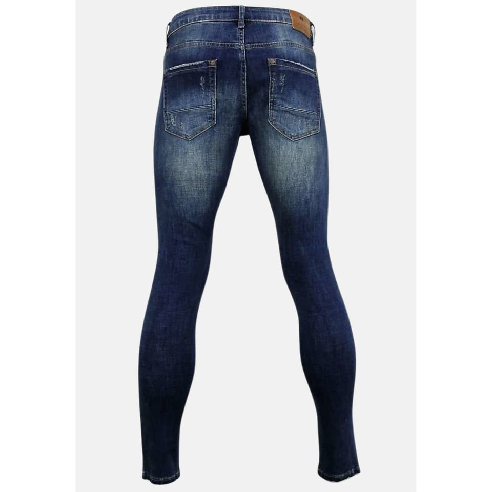 Classic Basic Spijkerbroek Heren - D-3021 - Blauw