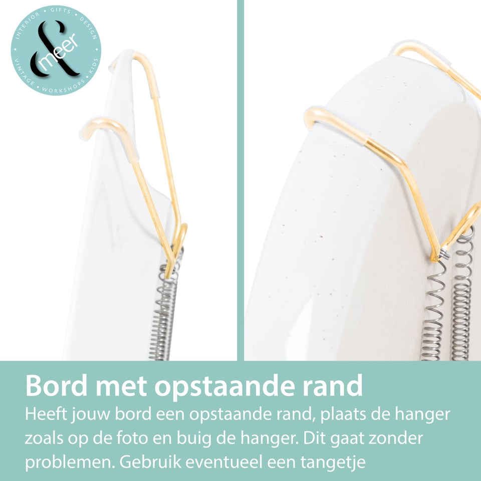 Gouden Bordenhanger