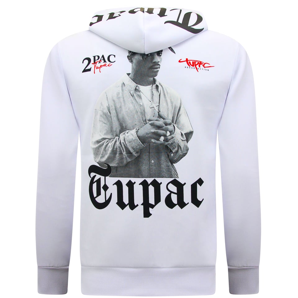 Joggingpakken Heren Tupac - Trainingspakken 2Pac- Huispakken - 10997 - Wit