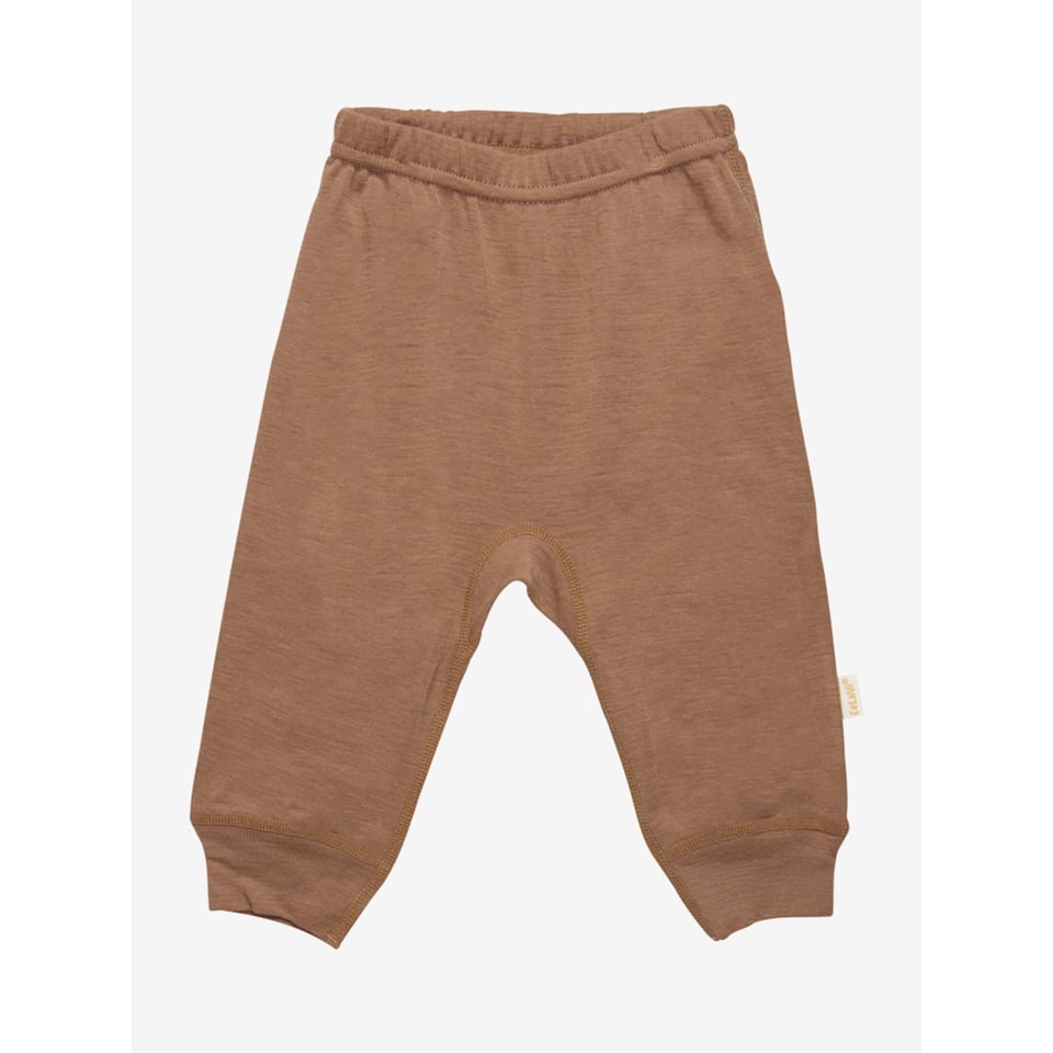 Celavi broek mokka merino wol
