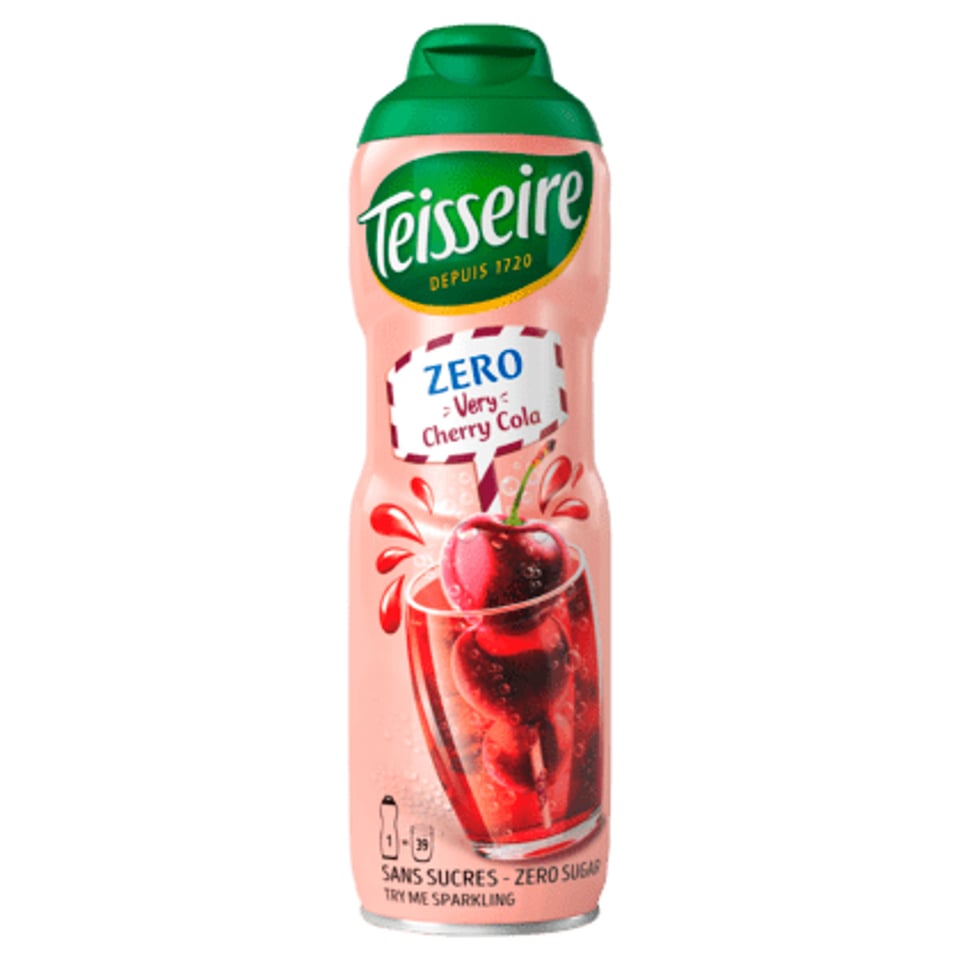 Teisseire Siroop Kersen Cola Zero