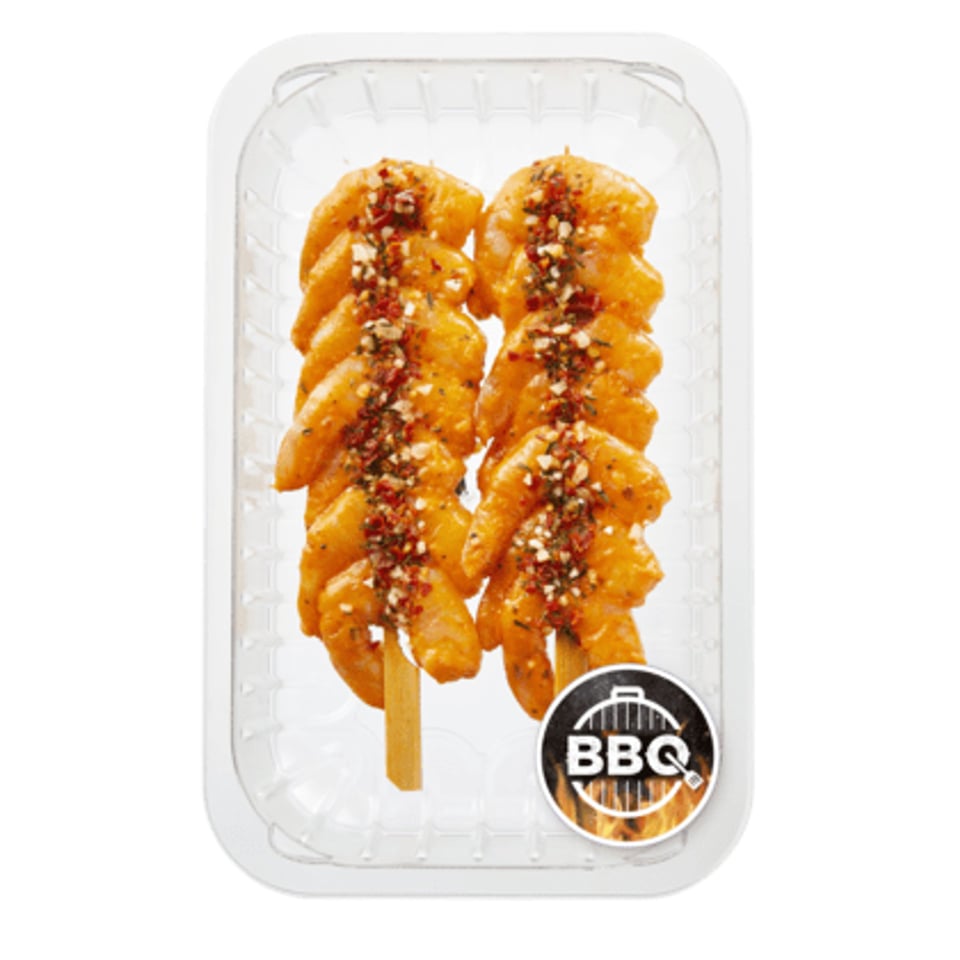 PLUS BBQ Garnalen Spies Premium Chili