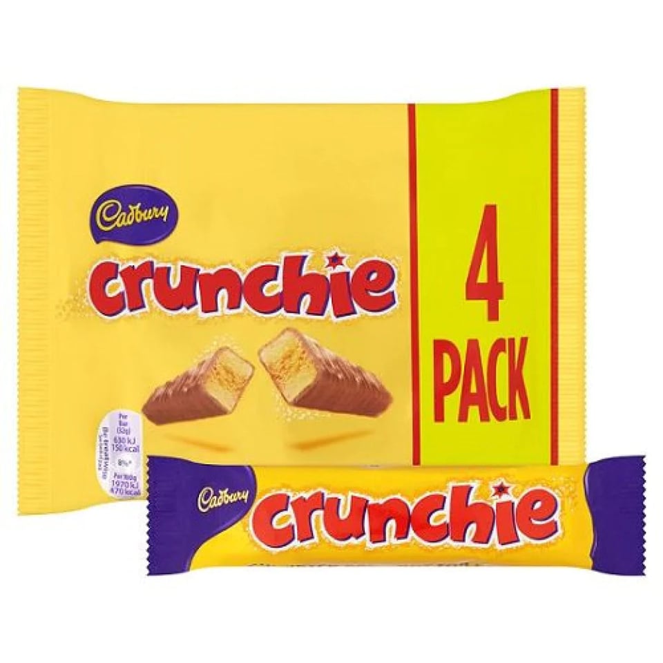 Cadbury Crunchie 4 Pack
