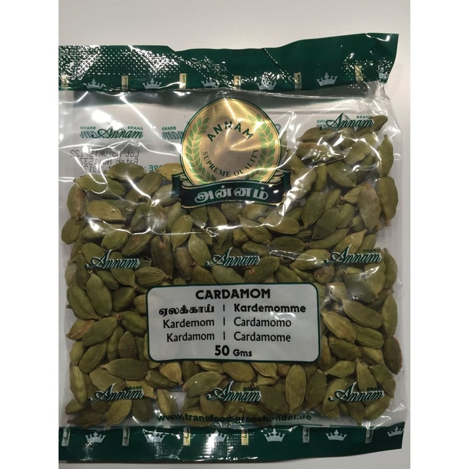 Annam Green Cardamon 50Gr