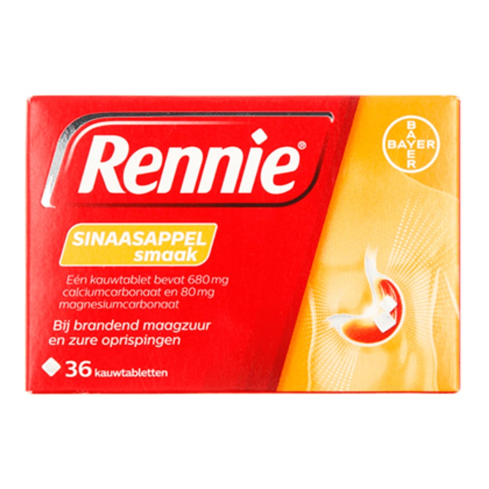 Rennie Maagtabletten Sinaasappel