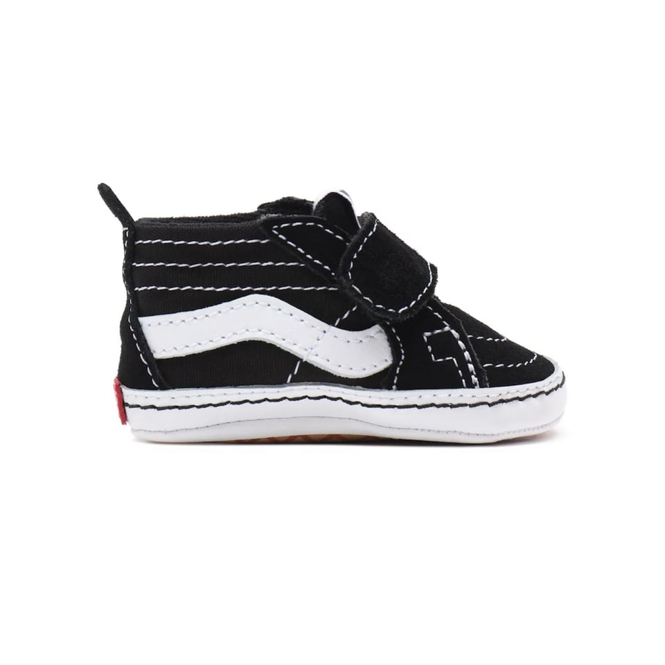 Vans Sk8-Hi Crib Black/True White