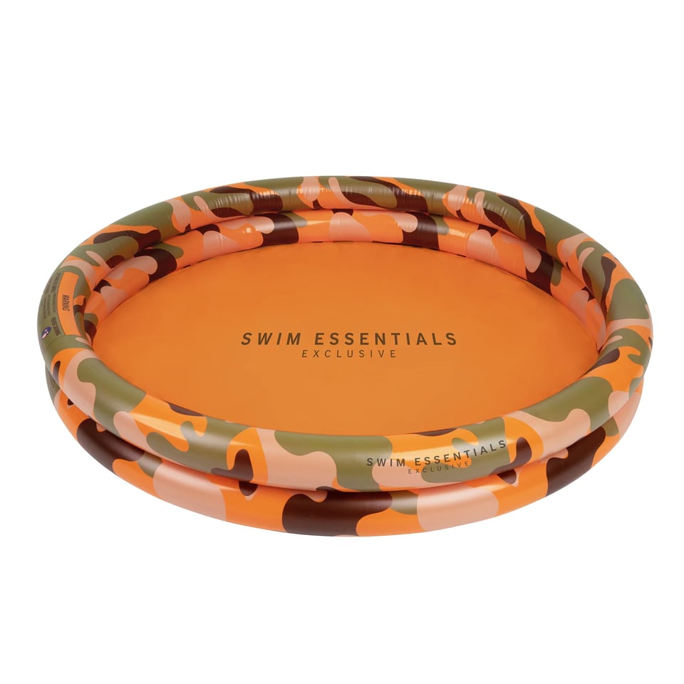 Swim essentials zwembadje camouflage 100cm dia - 2 rings +1