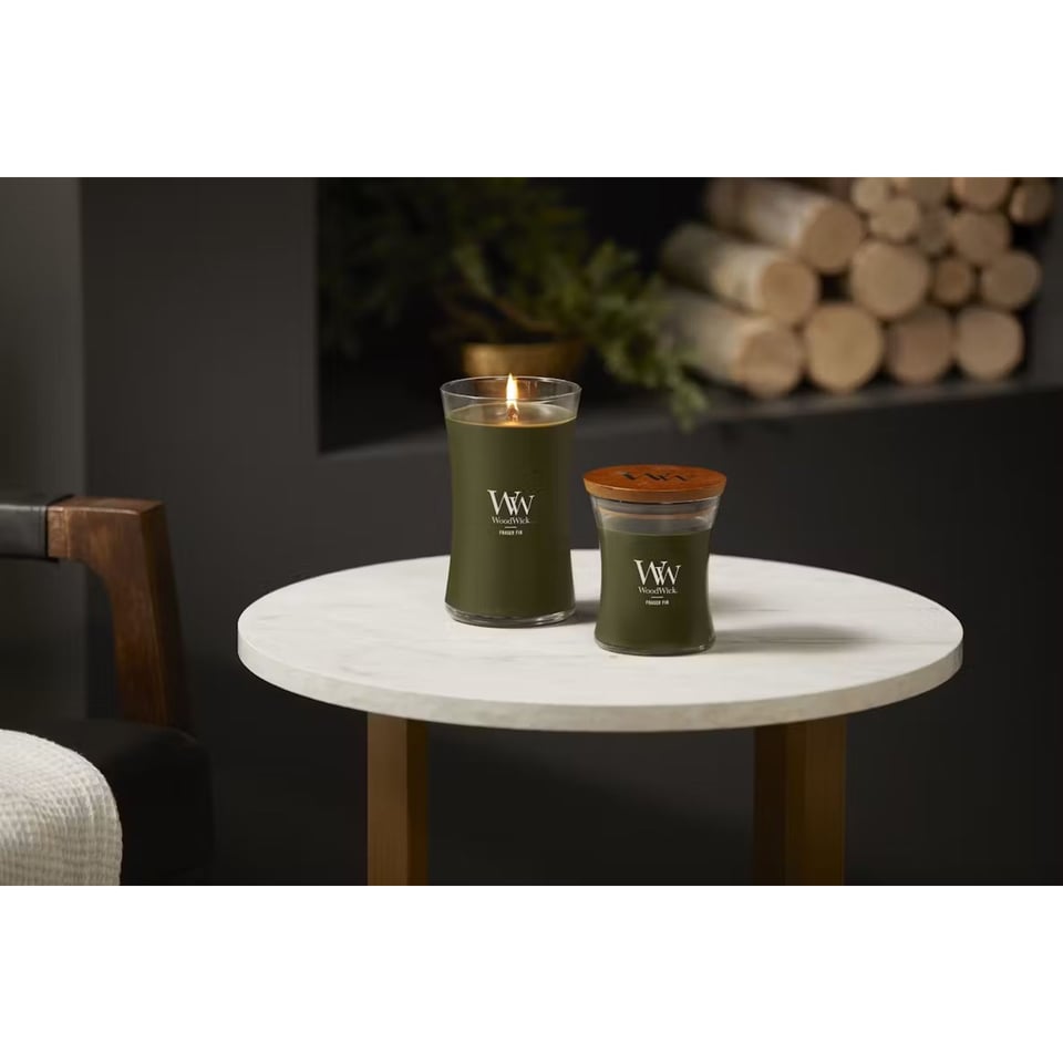 Woodwick Frasier Fir Kaars Medium