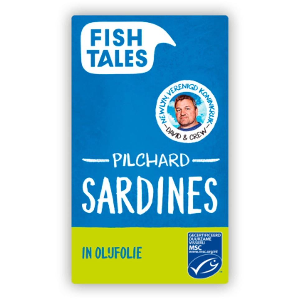 Fish Tales Sardines in Olijfolie MSC