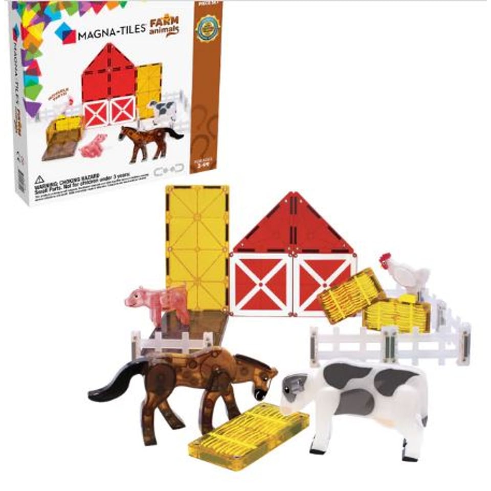 MAGNA-TILES Farm Animals 25 Piece