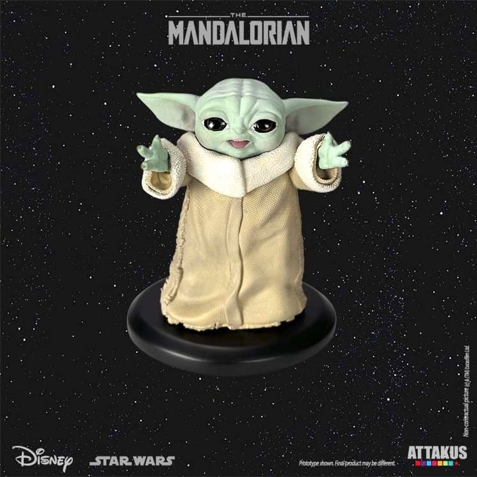 Star Wars The Mandalorian - Classic Collection - Grogu Happy