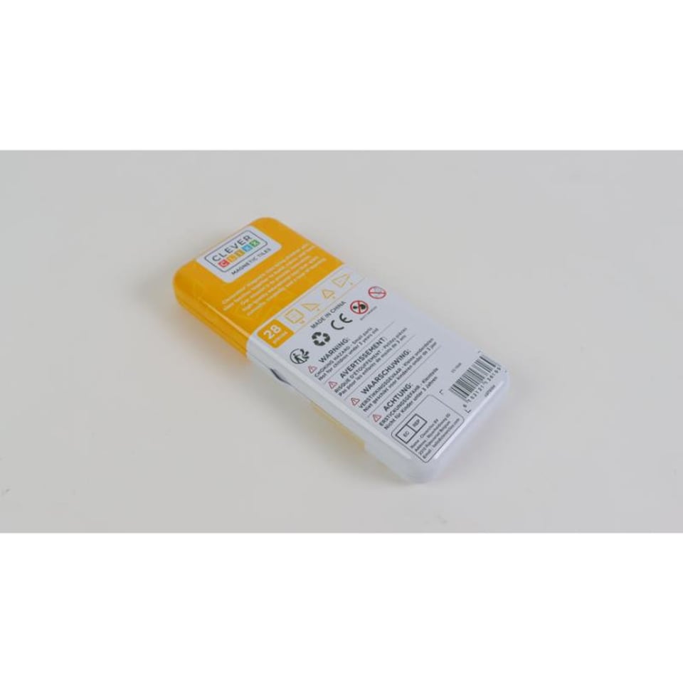 Cleverclixx Mini Tiles Pack Intense 28 Stuks