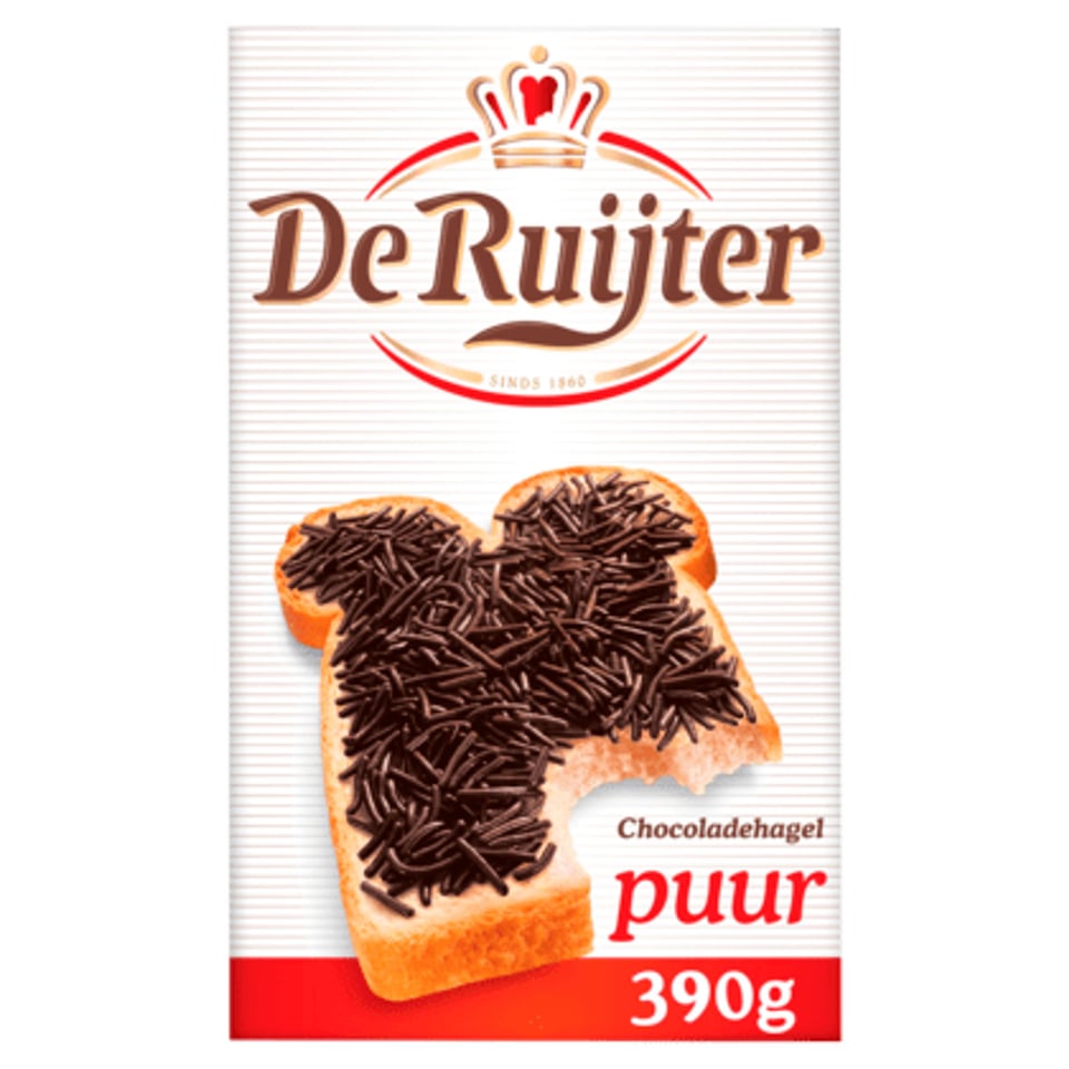 De Ruijter Chocoladehagel Puur