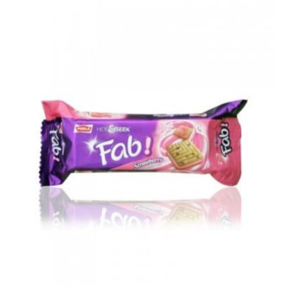 Parle Hide and Seek Fab Strawberry 112 Gram