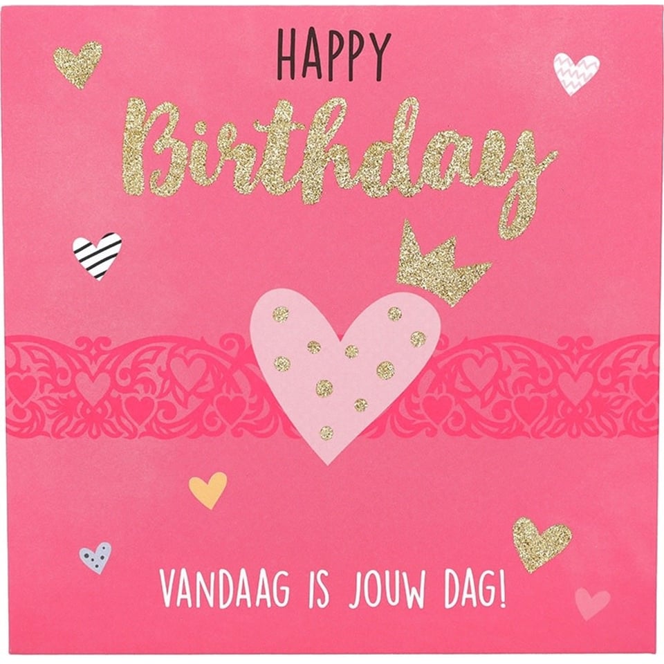Pop Up Kaart Met Muziek Happy Birthday Vandaag Is Jouw Dag! Song: Abba, Dancing Queen