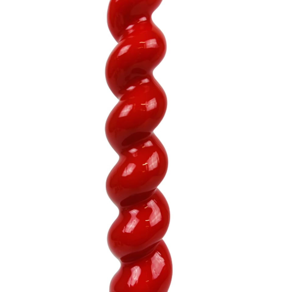 Cerabella Dinerkaars Spiraal Rood H18