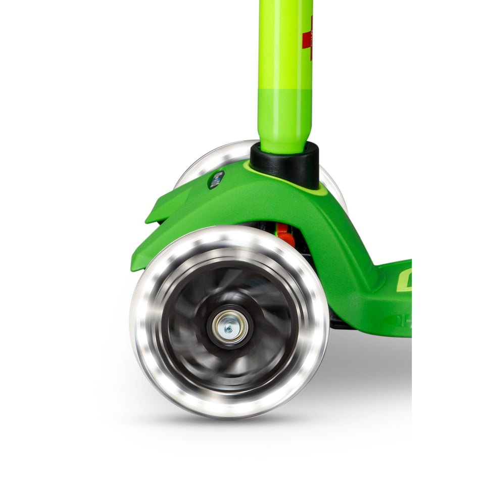 Maxi Micro Step Deluxe LED Geel Groen Neon