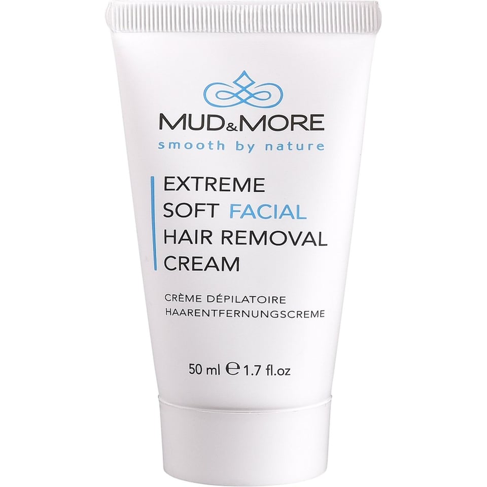 Mud & More Extreme Soft Facial Hair Removal Cream Ontharingscrème 50 Ml