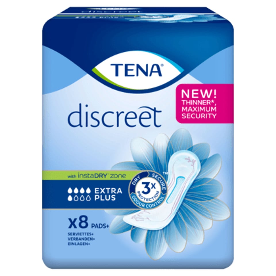 Tena Discreet Extra Plus