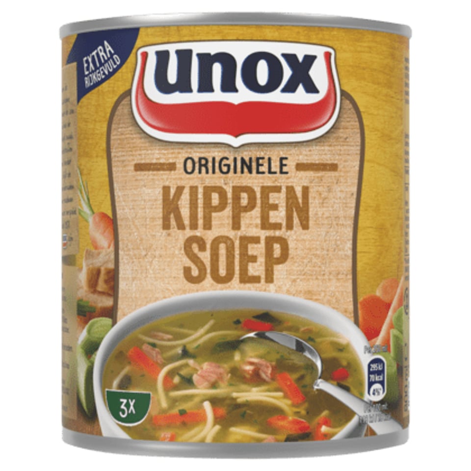 Unox Soep in Blik Kippensoep