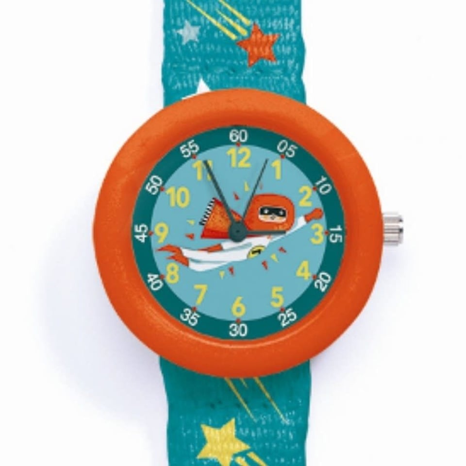 Djeco Horloge Super Heroes 5+