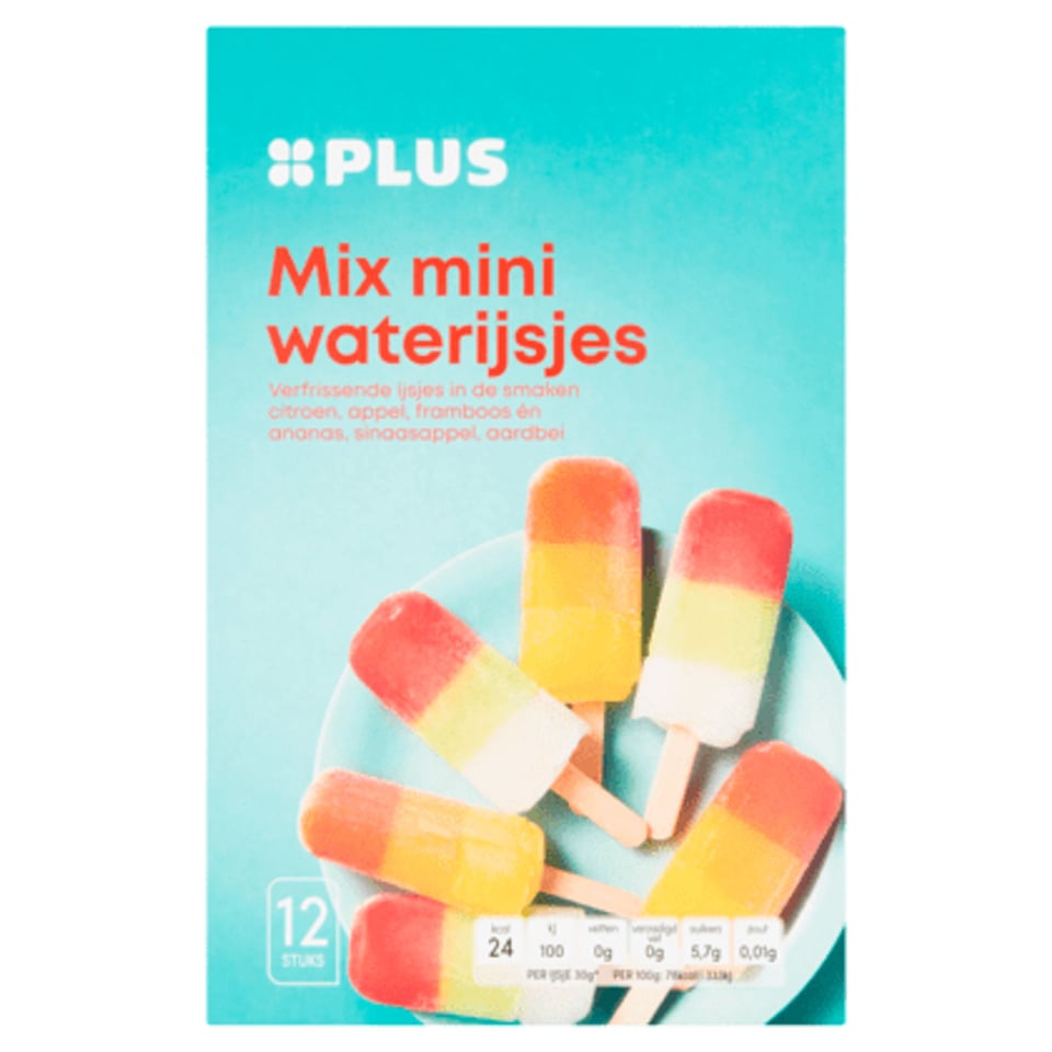 PLUS Mini Mix Waterijsjes