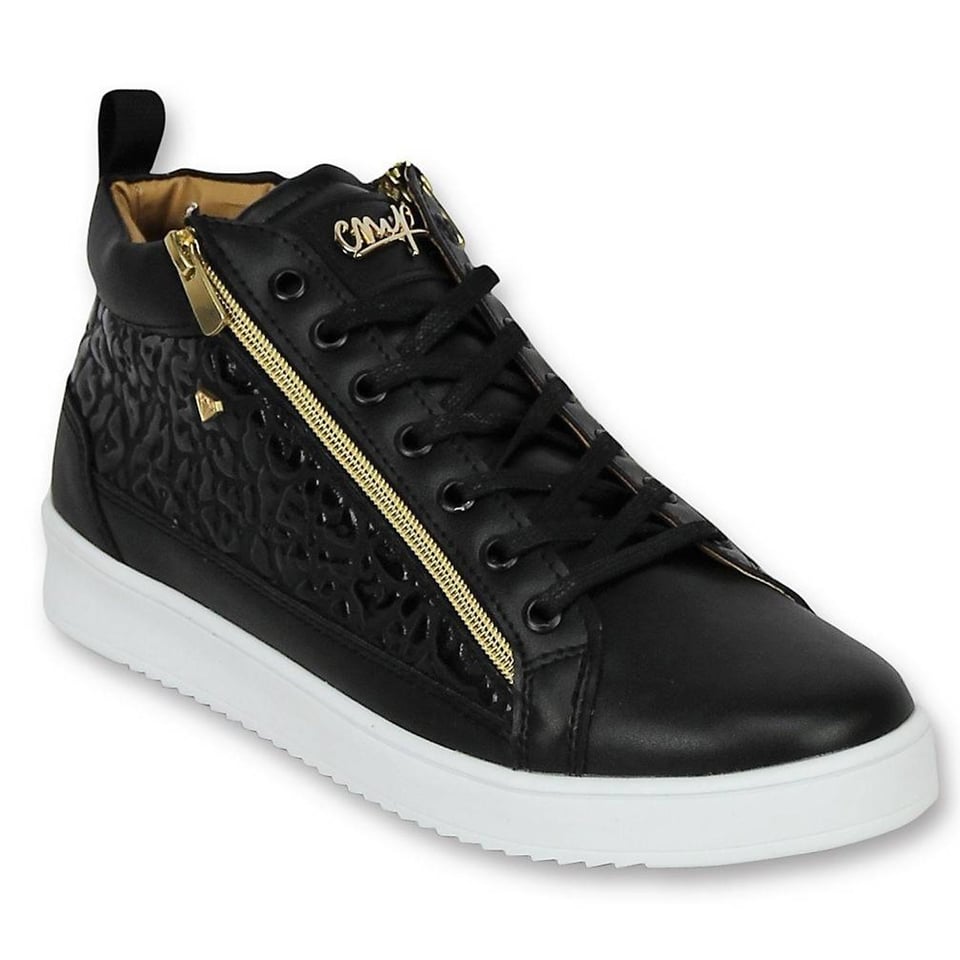 Heren Schoenen - Heren Sneaker Croc Black Gold - CMS98 - Zwart