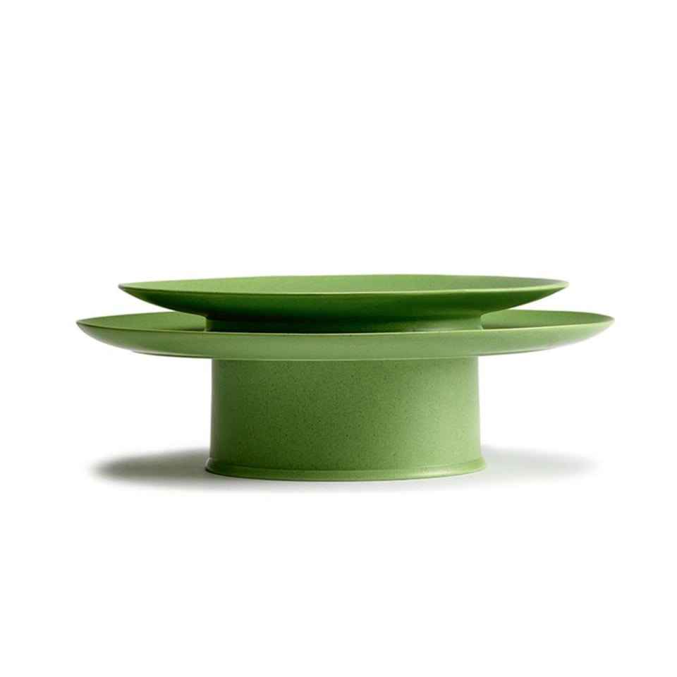 Servies Ra - Plat Bord 24 Cm Black Off White - Ann Demeulemeester Serax