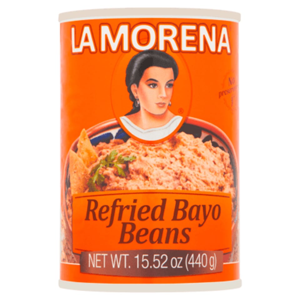 La Morena Refried Bayo Beans