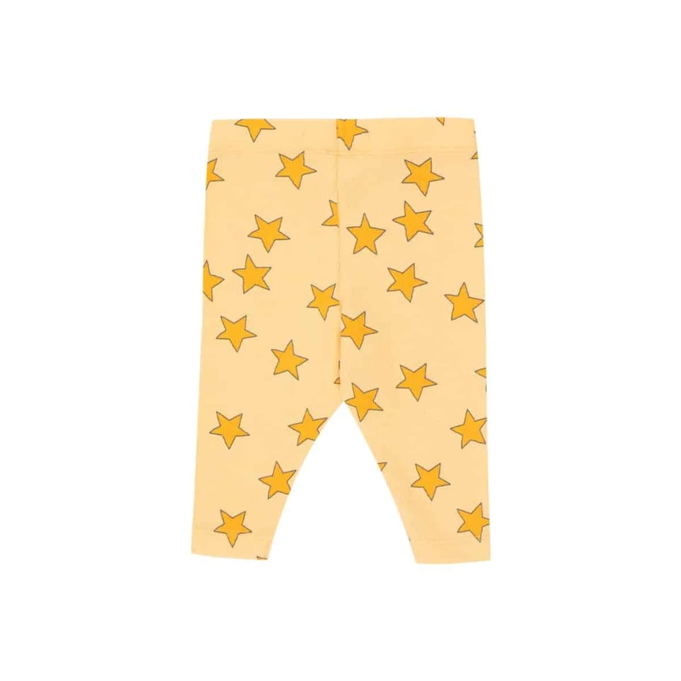 Tiny Cottons Stars Baby Pant Mellow Yellow