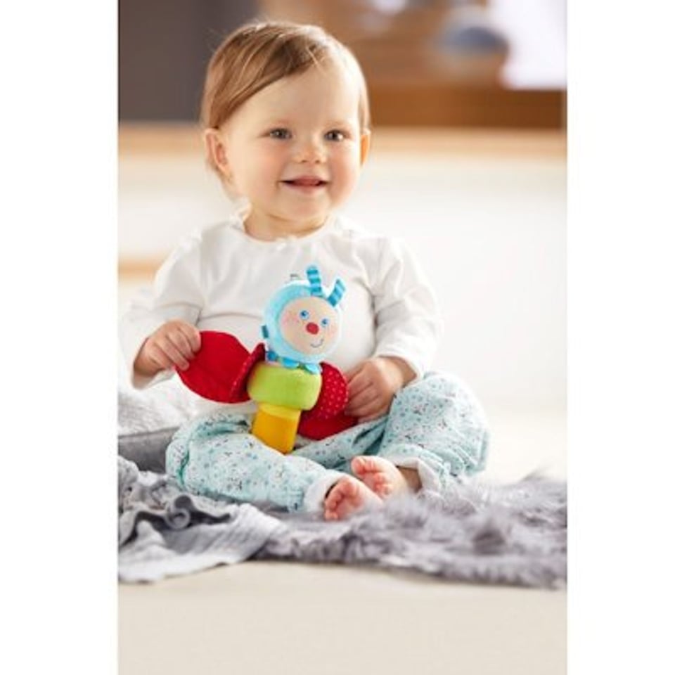 Haba Grijpfiguur Rupsje Mina