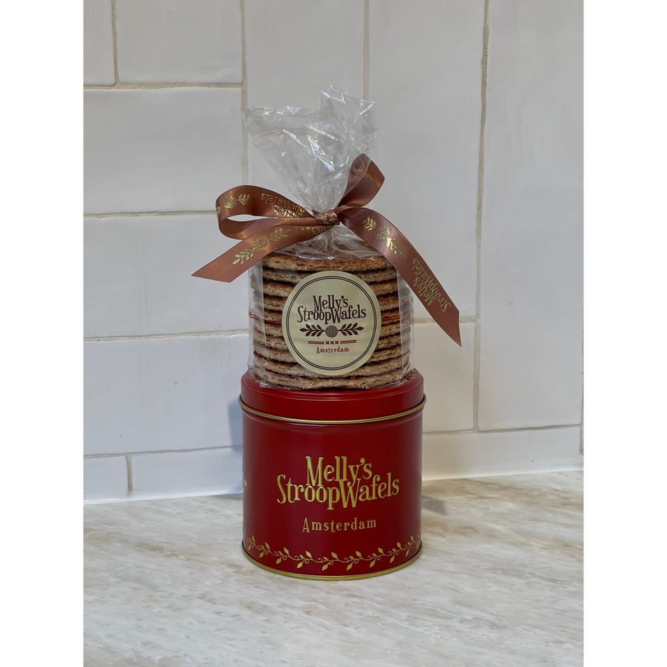 Melly’s Stroopwafel Gift Tin Red