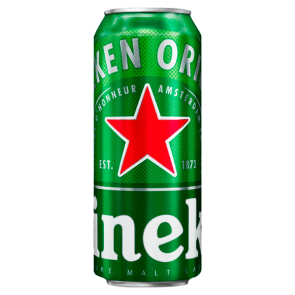 Heineken Premium Pilsener Bier Blik 50cl