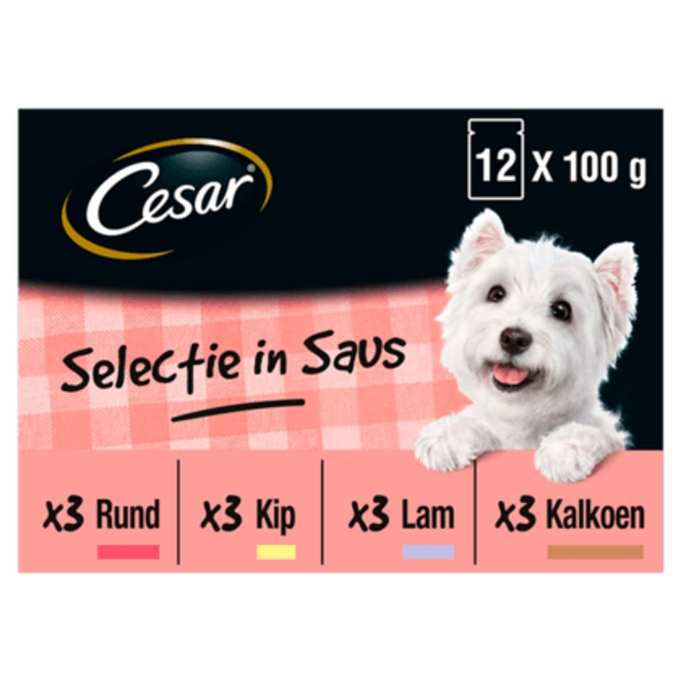 Cesar Selection in Saus Adult 12-Pack