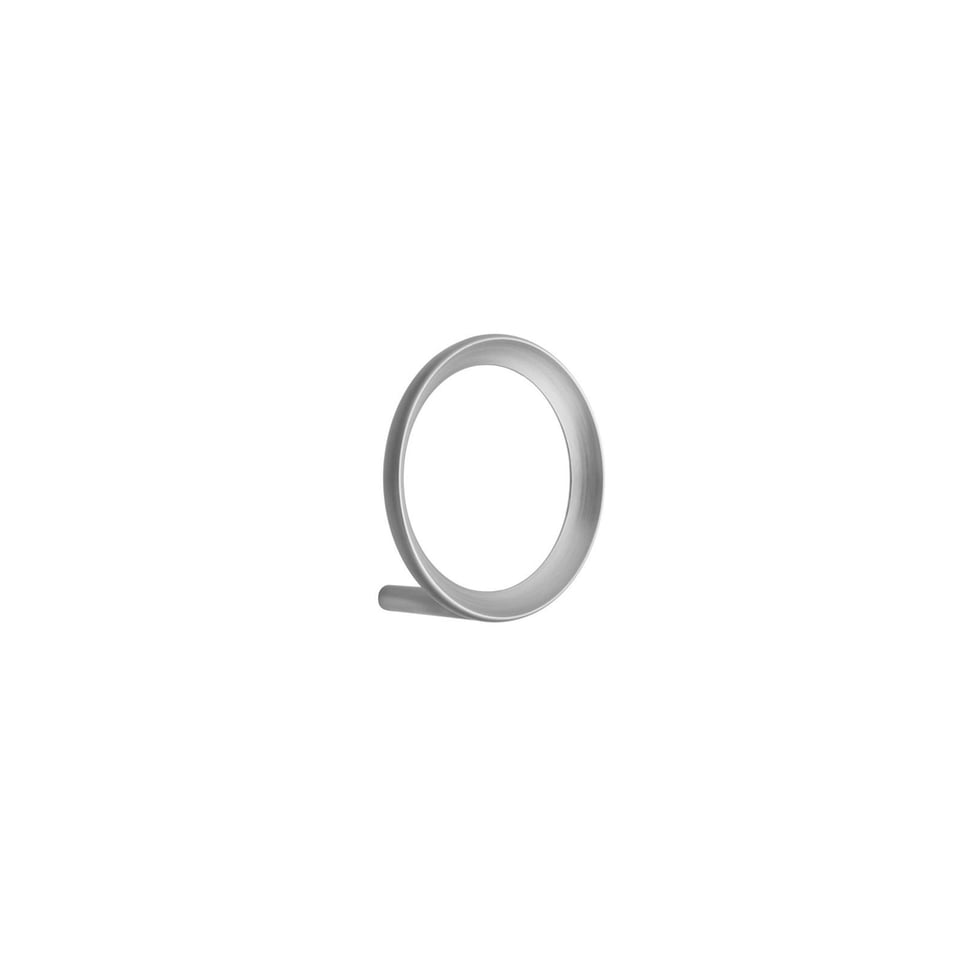 Normann COPENHAGEN Loop Wandhaak L Geborsteld Zink