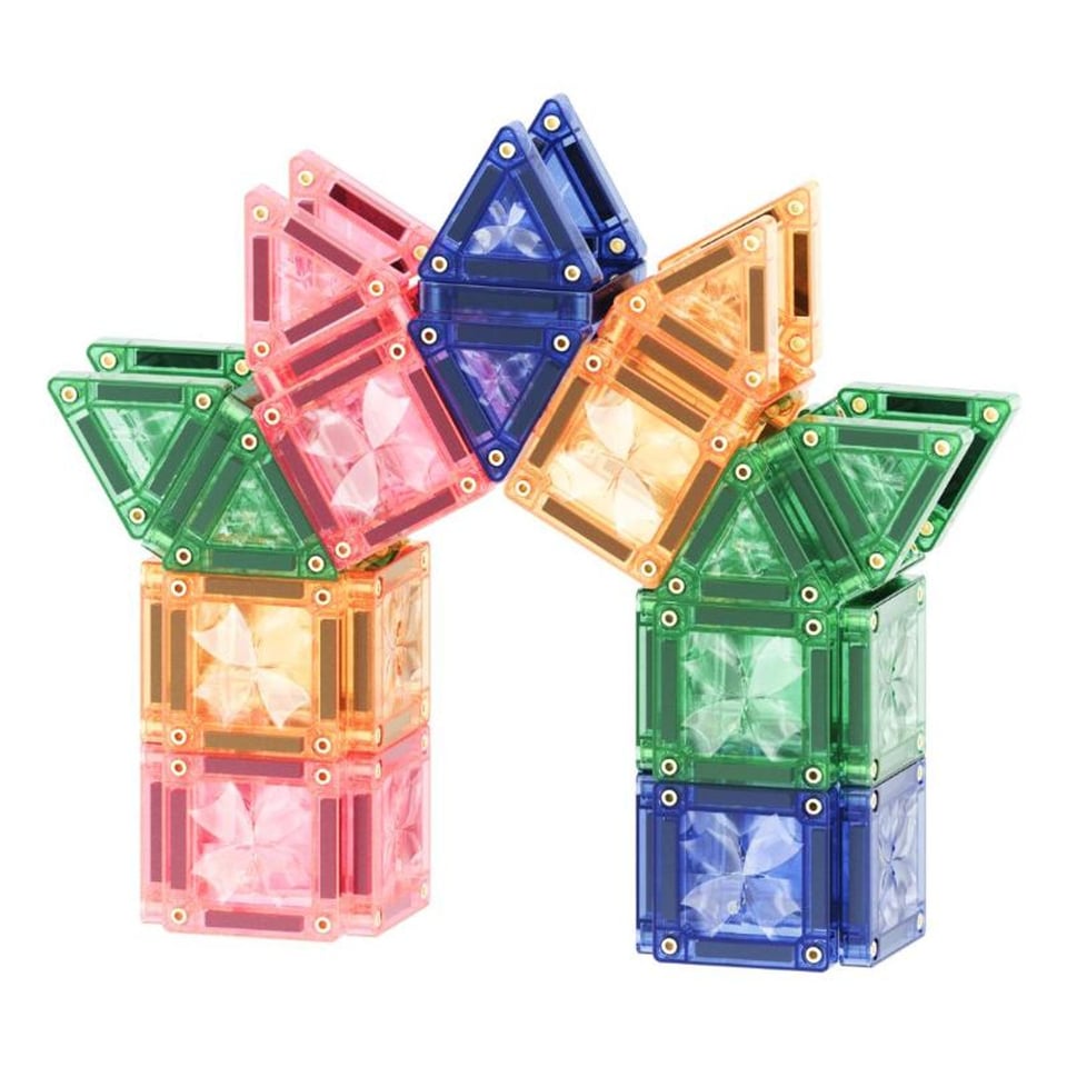 Cleverclixx Mini Tiles Pack Pastel 28 Stuks