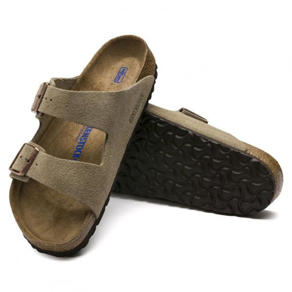 Birkenstock Arizona SFB Suede Taupe Narrow