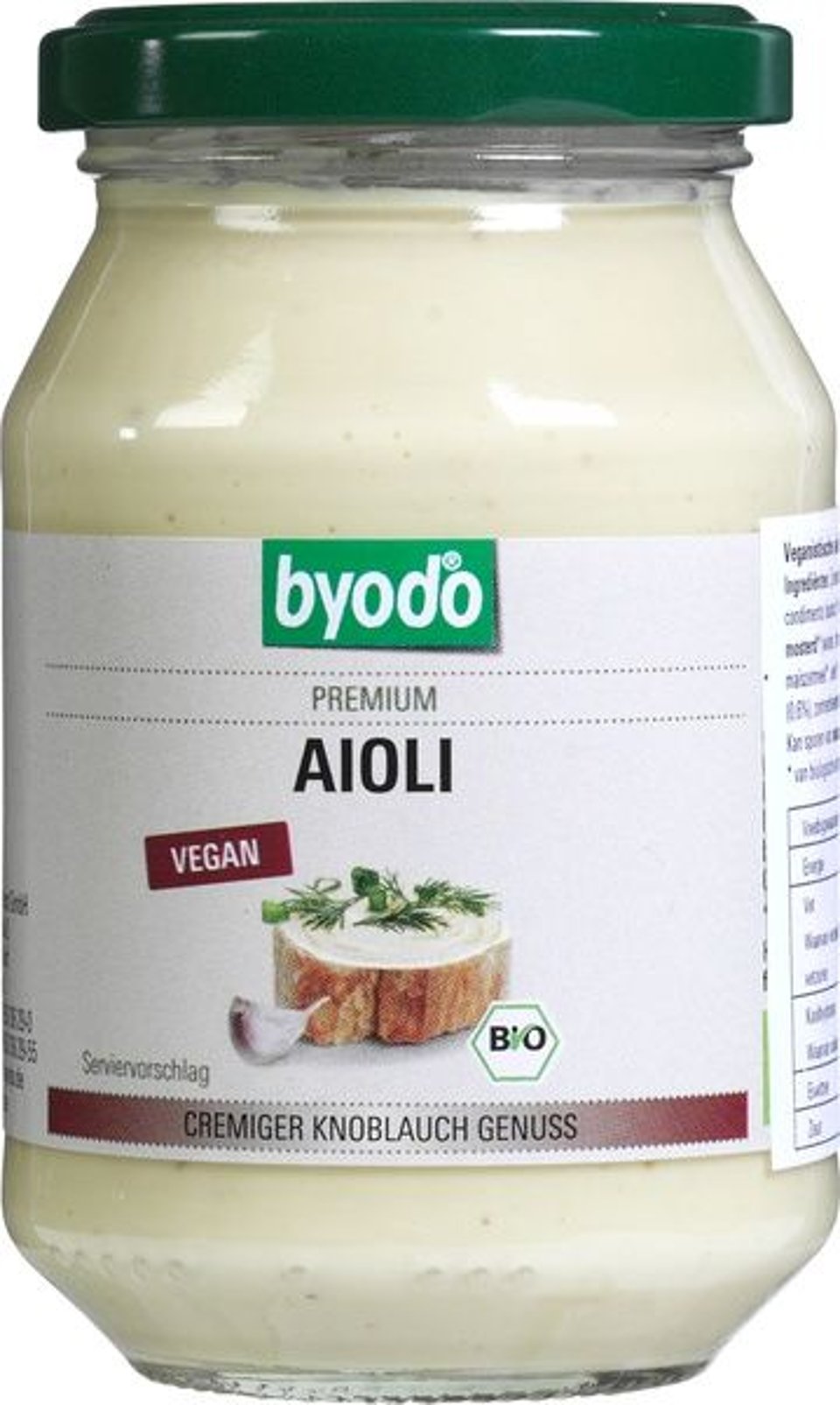 Aioli Vegan 250 Ml